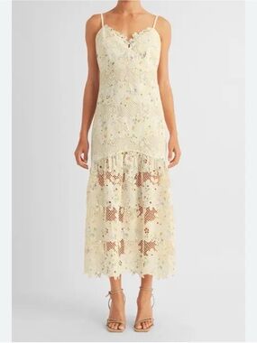 AROSE STUDIO WOMENS LACE FLORAL DRESS #001